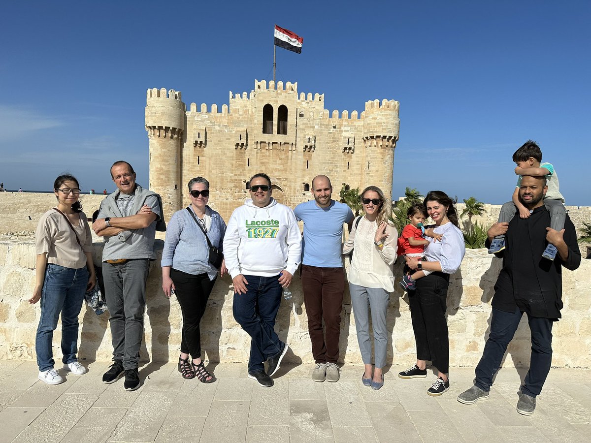 Well earned sightseeing 1/2day in Alexandria.Enjoying the thanksgiving morning with ‘wonderful <a href="/ASTRO_org/">ASTRO</a> IESC faculty to ACOD 25&amp;Dr.Philip Portmans -past ESTRO President-&amp;Dr. To. A successful event,900 inperson attendees from Egypt,the Middle East&amp;Africa.Thx Dr. @yrostom #RadOnc