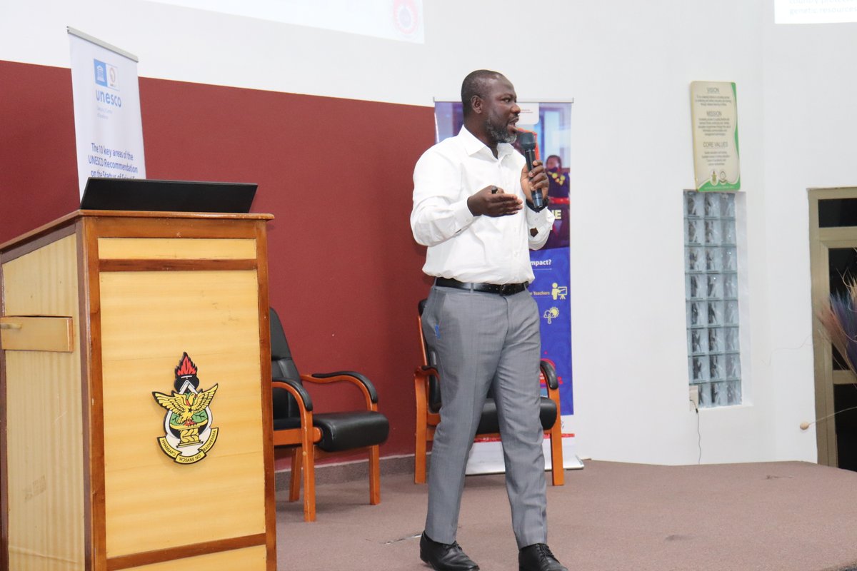 gornetty's tweet photo. Thank you @KNUSTGH for hosting us during the training workshop on the @UNESCO 2017 #RSSR organized by @AIMS_Next. Thank you, too @csir_stepri @UnescoGhana @melody_boateng5 @ADiallo2018 @Sida @MsAngelaK https://t.co/yhciOw1fIC