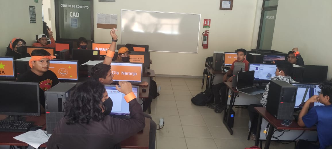 mecautvco's tweet photo. Desde su proceso de certificación el alumnado del M101, @mecautvco, en la @utvco se dan un momento para agregarse a la conmemoración del día de la eliminación de la violencia contra la mujer. https://t.co/KGi4sOwAA7
