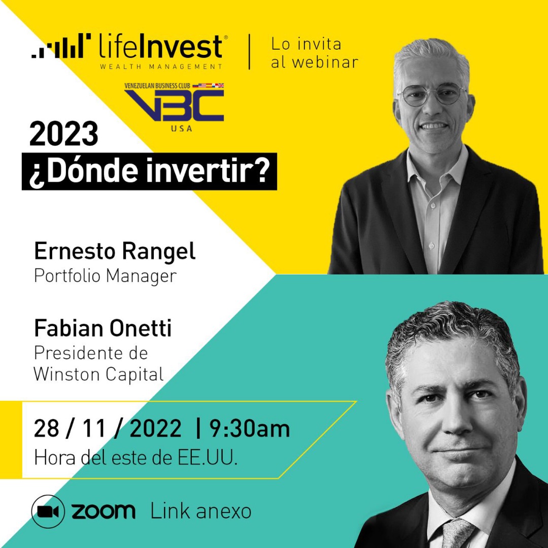 venbc's tweet image. VBC USA y LifeInvest Wealth Management tiene el gusto de invitarle a unirse a nuestro próximo seminario "2023: ¿Dónde invertir?" este próximo Lunes, 28 de noviembre. Más información: conta.cc/3u4XyMY
conta.cc/3AKxomq