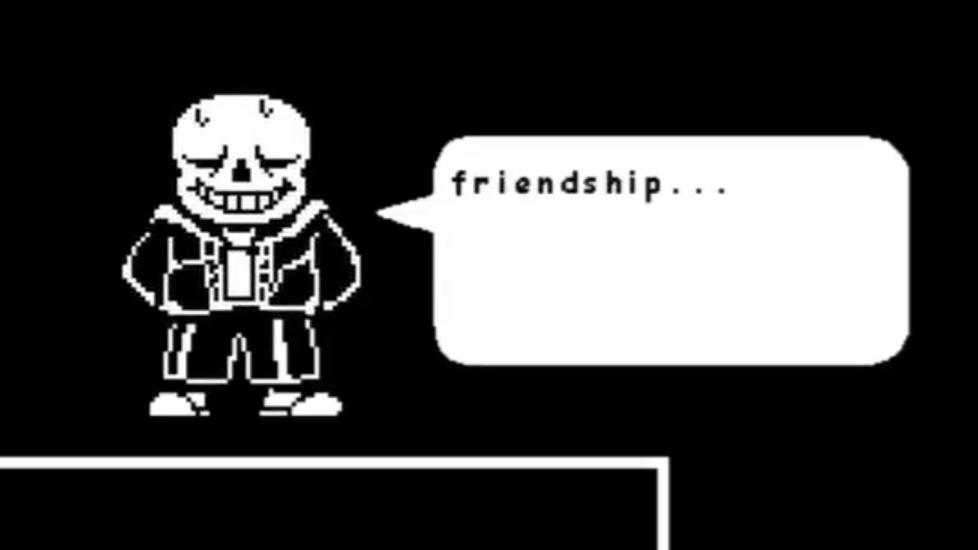 I love those moments where undertale makes fun of itself 