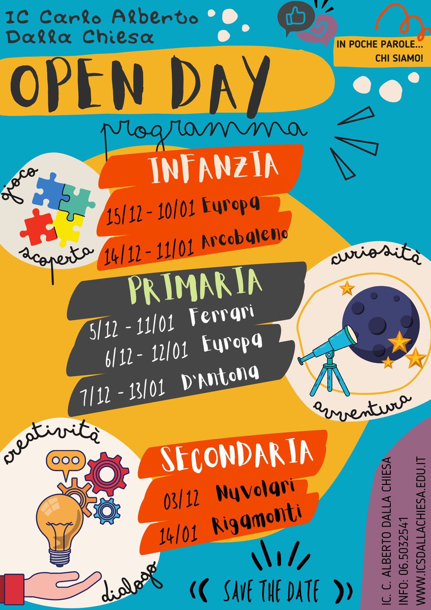 Vi aspettiamo numerosi!