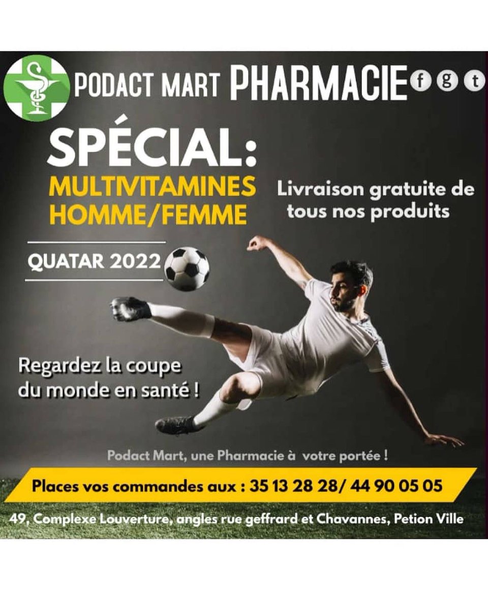 TICKETmaghaiti's tweet photo. Pharmacie PODACT MART https://t.co/birobEBV2N