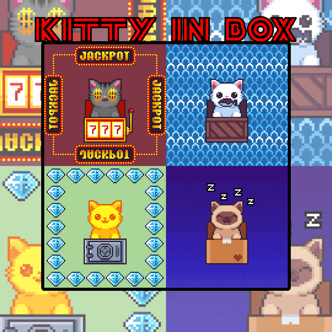 KittyinBox1's tweet photo. π₯ NEW DROP OF #KITTYINBOX π₯
4 new kitties in boxes πββ¬πββ¬π¦π¦
π1/1 Hand drawn kitties
πͺ $ETH 0.003 Poly
πββ¬https://t.co/kRxpPCJi7U
Also there are 8 kitties still waiting to be adopted
Holders:
@theomniverseguy 3 kitties
@HappyCultFriend 1 kitty
#NFTCommunity #nftcollector https://t.co/8bWptAYoxi