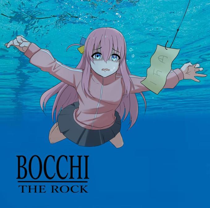 xavier_rz_1's tweet photo. Hilo de algunos álbums y portadas famosas interpretadas por Bocchi the Rock.

Nevermind - Nirvana (1991) https://t.co/8fBFwR65t7