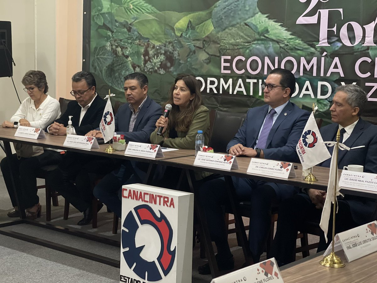 Brindar información al sector industrial para mitigar el #ImpactoAmbiental y compartir buenas prácticas entre las empresas en el mismo sentido es la finalidad del 2do. Foro “Economía Circular, Normatividad y Zero Waste”. 
📍Toluca de Lerdo 

#VisiónDeFuturo