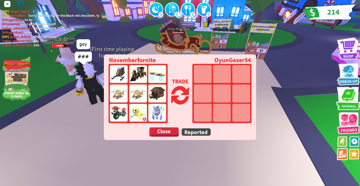 NovemberPlayz's tweet photo. @PlayAdoptMe its almost 2 months of waiting to get my items back I have already reported seems like you ignored me. (Someone entered my account and took my items, please do something. https://t.co/J1gVxKjUDJ