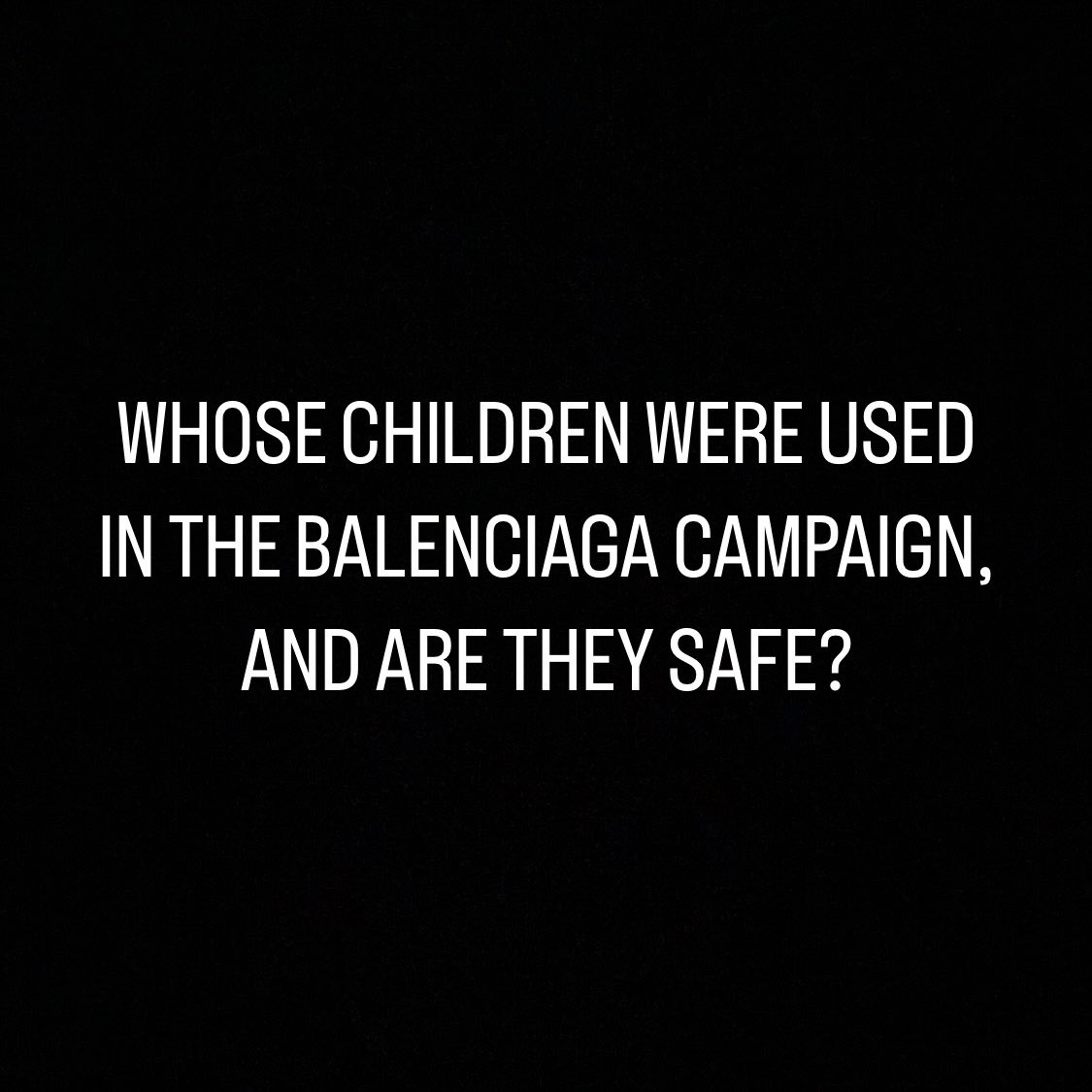 TennilleAmor's tweet photo. Why is no one asking this question? #protectthechildren #protectthekids #cancelbalenciaga #BalenciagaGate #BalenciagaGroomers #balenciaga #KimKardashian https://t.co/MspvIH3LNp