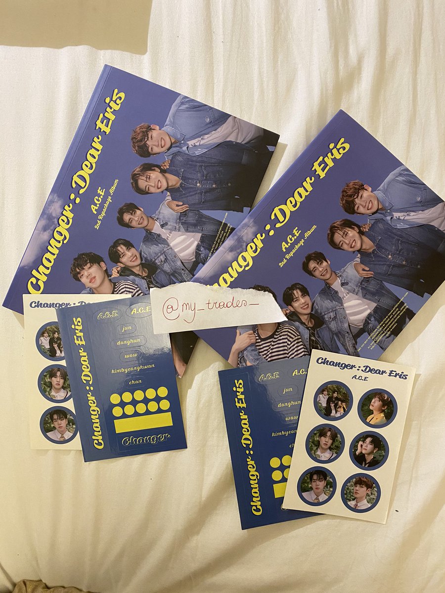 k01_to's tweet photo. #wts eu &amp; ww

Only contact me through Instagram &amp; for availability! (@ is shown in the pic!)

A.C.E changer album 
24€ (1 album + 1 cd + 2 stickers +  1 pc + 1 Polaroid)

Selling separately too:
Album + cd + sticker = 12€
(Cd: jun &amp; WoW)
Pc &amp; Polaroid 6€
pob makestar 12€ https://t.co/fWxdx0c2ek