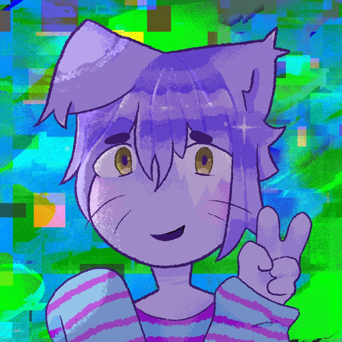 paraviolent's tweet photo. sooo I'm out a shift since my boss called me off today even tho I was supposed to work... running a special offer: $20 for an icon w/ matching glitch bg banner! 

dm me here or on discord if you're interested, I can also do a soundcloud seamless theme <3 https://t.co/2rp4jBRWXX