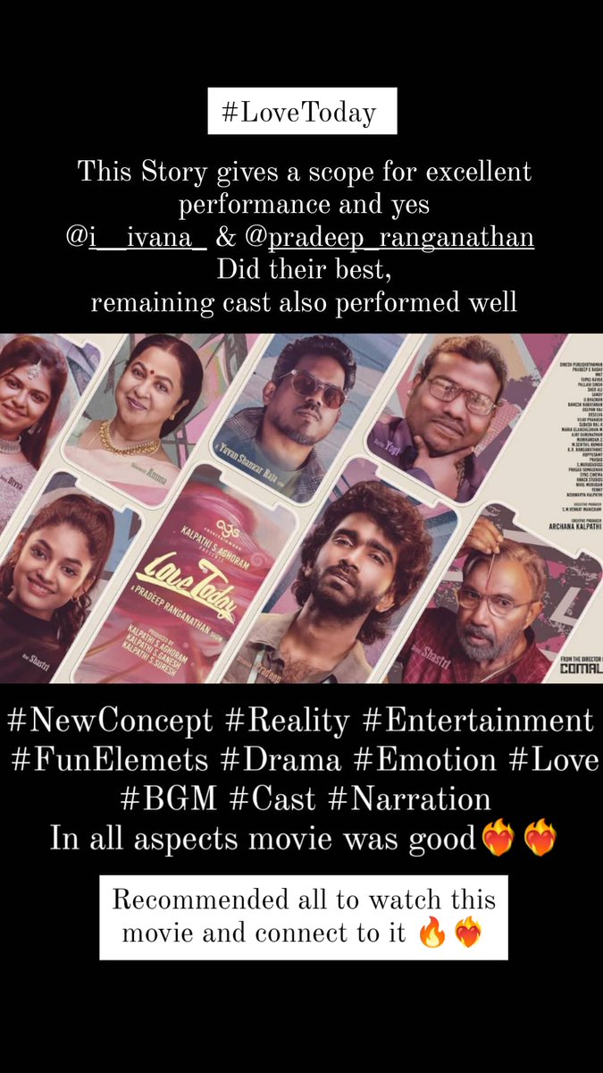 MBR_tweets's tweet photo. #LoveToday 
@i__ivana_  love your role ❤️‍🔥
Heartly congratulations to entire for big success in #Tollywood https://t.co/tNI3jsz2Za