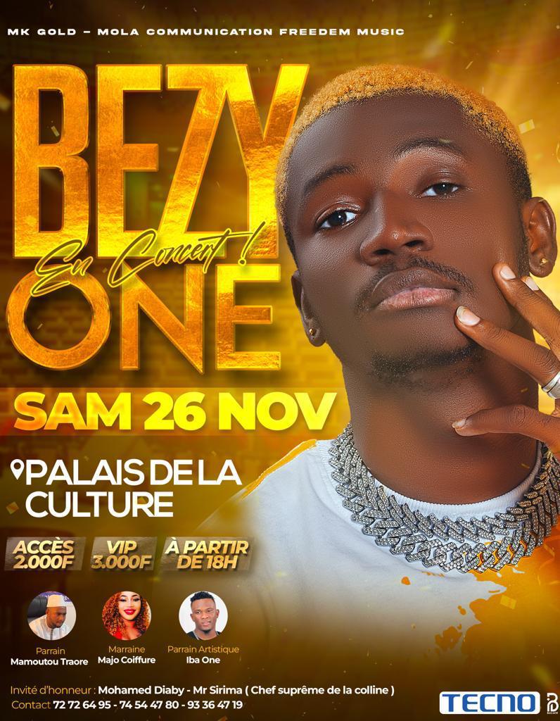 babaskotraore's tweet photo. Le seul et unique concert qui ce tiendra le 26 de ce mois eh mâ famu wa kooooo @bezyoneofficiel kélé dé ka concert bey demain a parti de 16h au palais de la culture
Venez voire votre Bad Man 🤟🏽🇲🇱
#BezyOne #CestLeMaliQuiGagne https://t.co/H3XgiZV58S