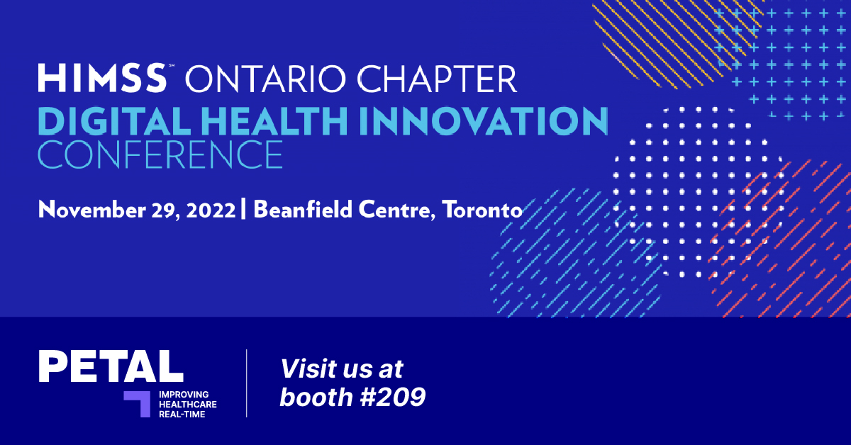There are many innovation initiatives underway to transform the healthcare system, which is why our team is involved in the upcoming @HIMSSOntario Chapter on Nov 29. Take this opportunity to see how Petal's solutions can help you achieve your goals while improving #accesstocare.