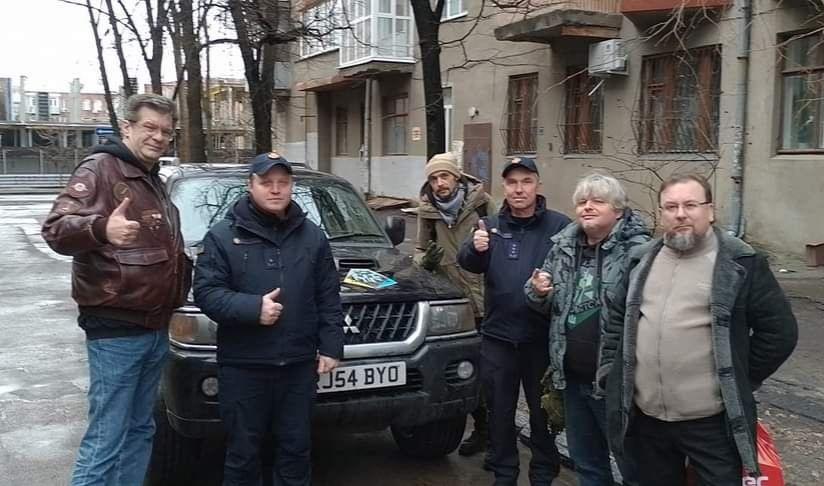 khartiia_corps's tweet photo. Купили разом із друзями автівку для саперів харківської ДСНС. Хай працює на перемогу. Всім тихого вечора) https://t.co/VOlGKbWejb
