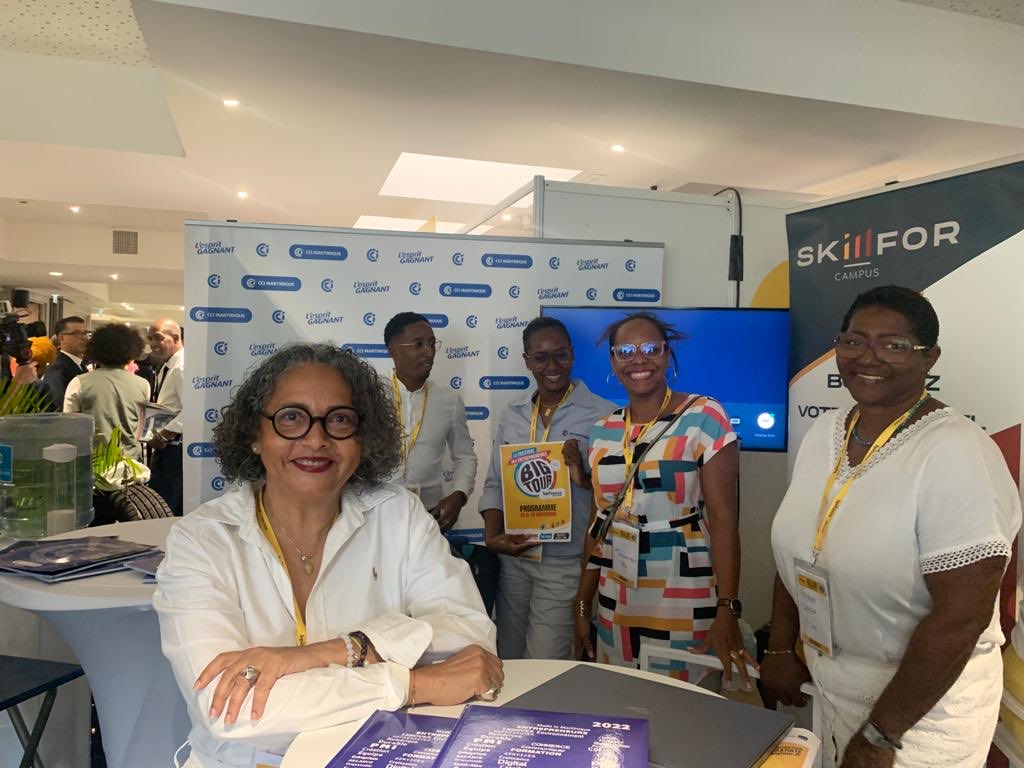 Au Big Tour le stand de la CCI@Martinique