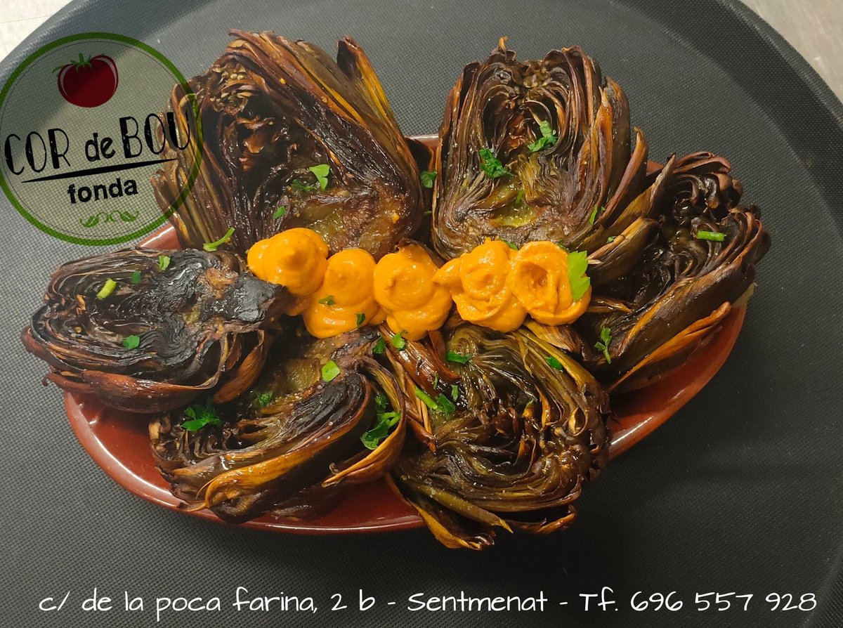 CordeBou's tweet photo. Comencem temporada de CARXOFES!! 🥰
#menjartradicional #cassola #rostit #restaurante #vinscatalans #persucarhipa #postrescasolans https://t.co/DpwfLQOkEe