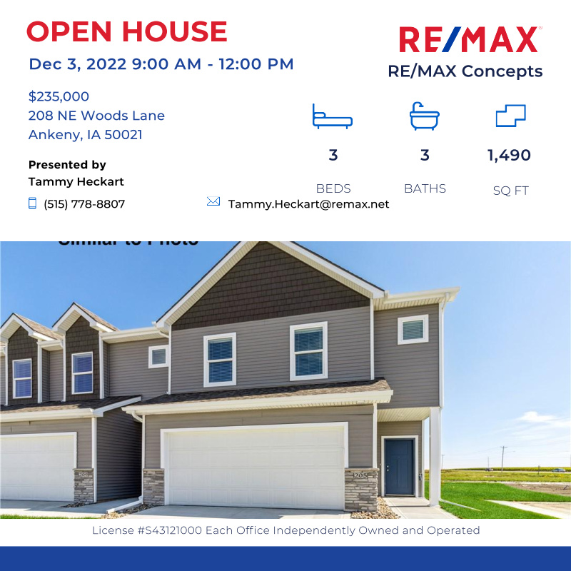 hometeamiowa's tweet photo. What if you could buy this townhome for less than rent? This townhome checks all of the boxes. Look no further, the Greenland Homes townhome...

Click here for details:
https://t.co/eP2iYYClMy https://t.co/psakQNsvBQ