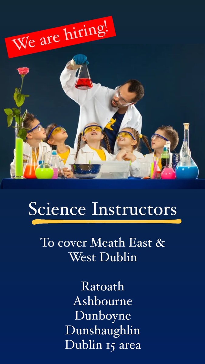 Junior Einsteins (Dublin, Kildare & Wicklow) tweet media