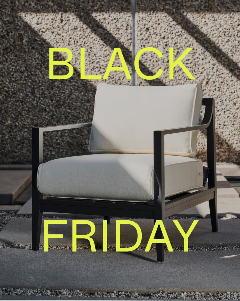 Happy Black Friday. Celebrate by saving 20% site wide. Shop now: liveouter.com

#liveouter #blackfriday #patiofurniture