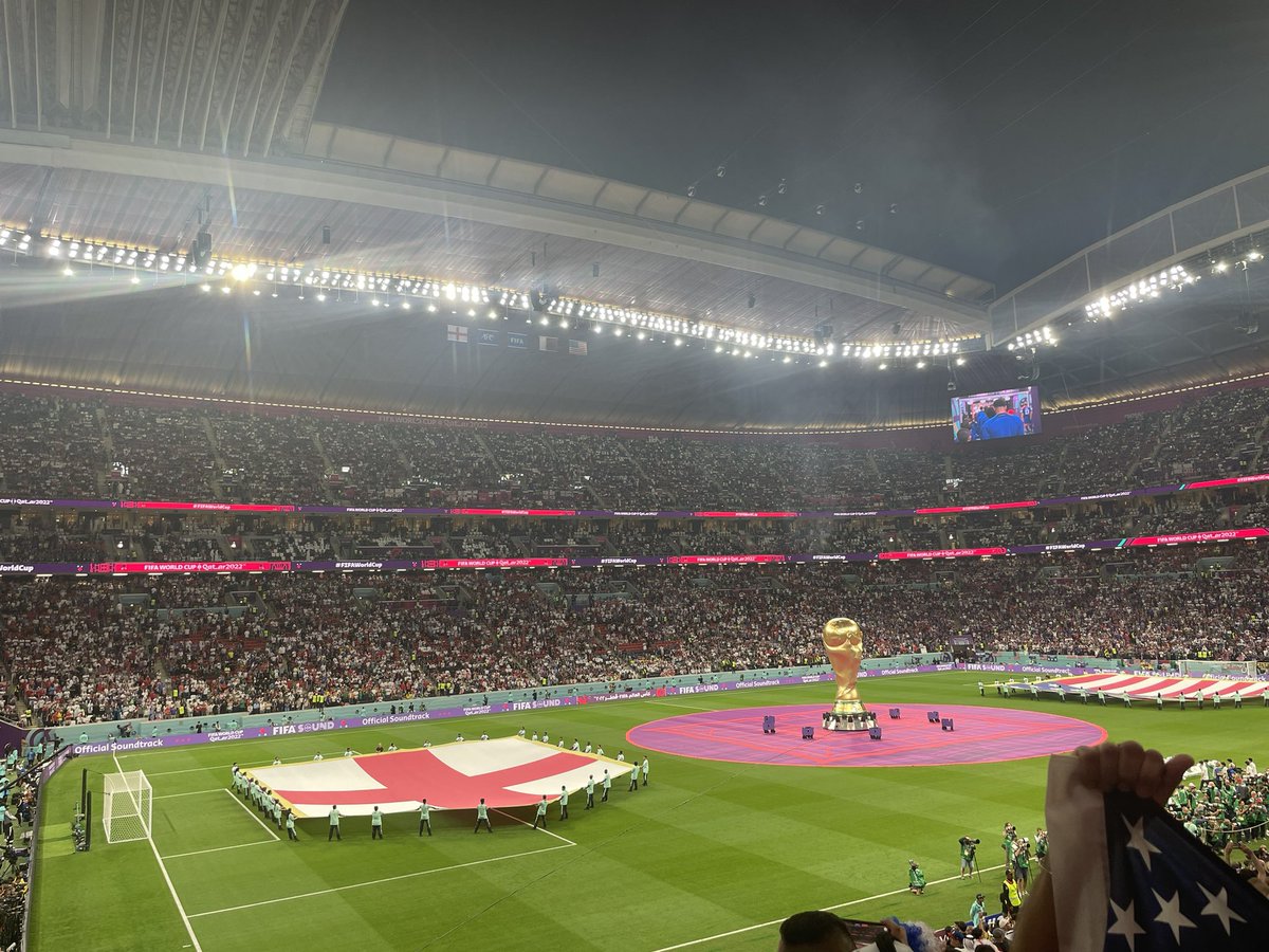 Turner19Mrs's tweet photo. Hey  @SweenDawg7. Been a long time but here in Doha cheering England 🏴󠁧󠁢󠁥󠁮󠁧󠁿 https://t.co/q82af2a3aq