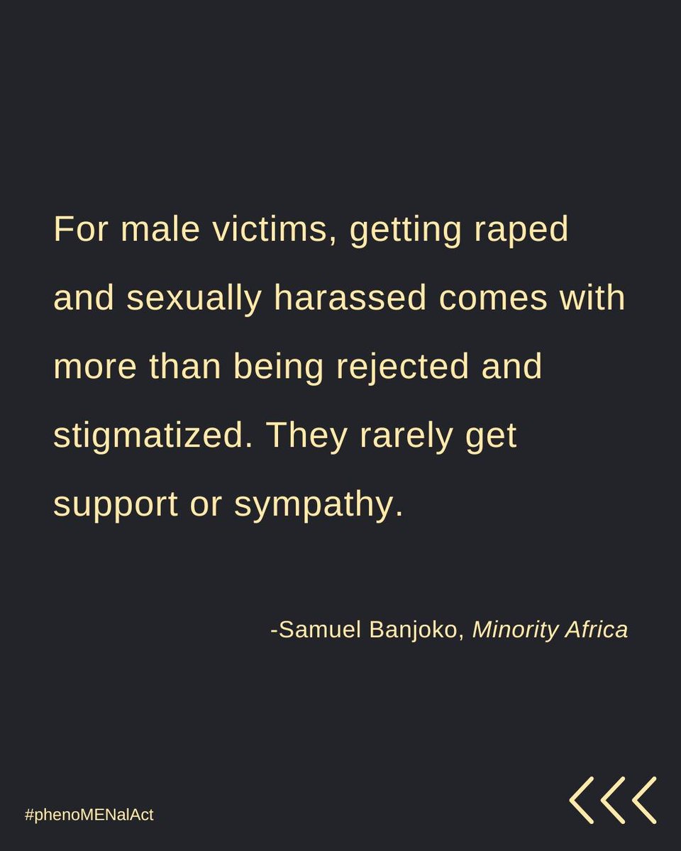 phenoMENalAct's tweet photo. A new feature film in Nigeria is giving a voice to male rape victims. 👇

Happy Ending is about two massage therapists -- a man named Tena and a woman named Ladi -- who were sexually abused by the same man. (1/4) https://t.co/JoNh2WqE86