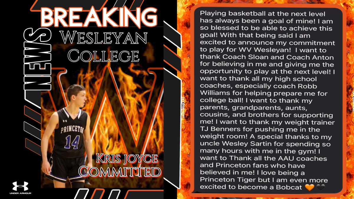 So proud of my nephew Kris Joyce. He is like my second son and works hard at everything he does. He just committed to play collage ball at Wesleyan College. Words can’t express how proud we all are of him.