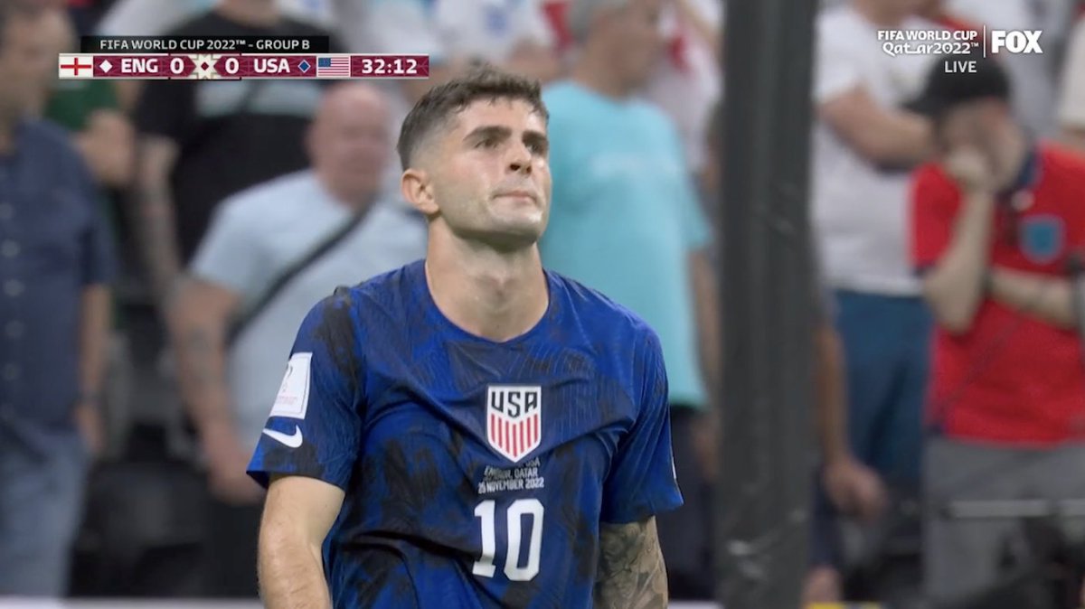 BleacherReport's tweet photo. PULISIC WAS SO CLOSE 😱 https://t.co/teMMhf4e6s