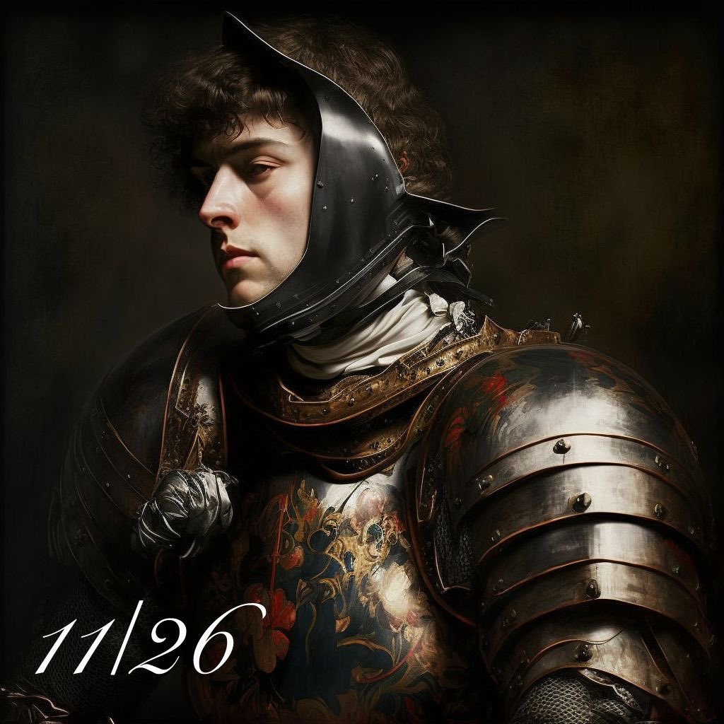 LaurenceFuller's tweet photo. The Knight ~ Tomorrow 11/26 ♟🔥
#TakeTheThrone #tezos https://t.co/1ftAivuoH6