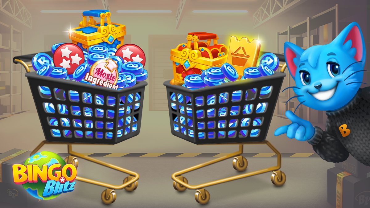 Bingo blitz on twitter pick a cart blitzers which black friday
