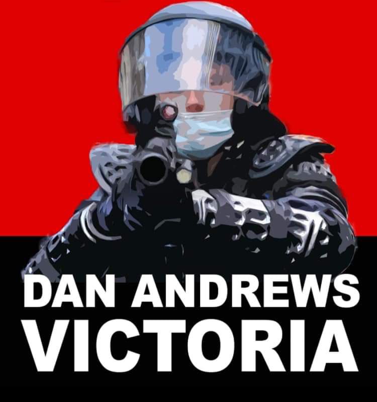 #PutLaborLast
#SackDanAndrews 
#AndrewsMustGo 
#CookVersusCrook 
#VicVotes2022 
Victorians should never have to witness a militarised police force again. It was disproportionate to the 'threat' of unarmed civilians and just plain wrong. Who gave the order Dan?
