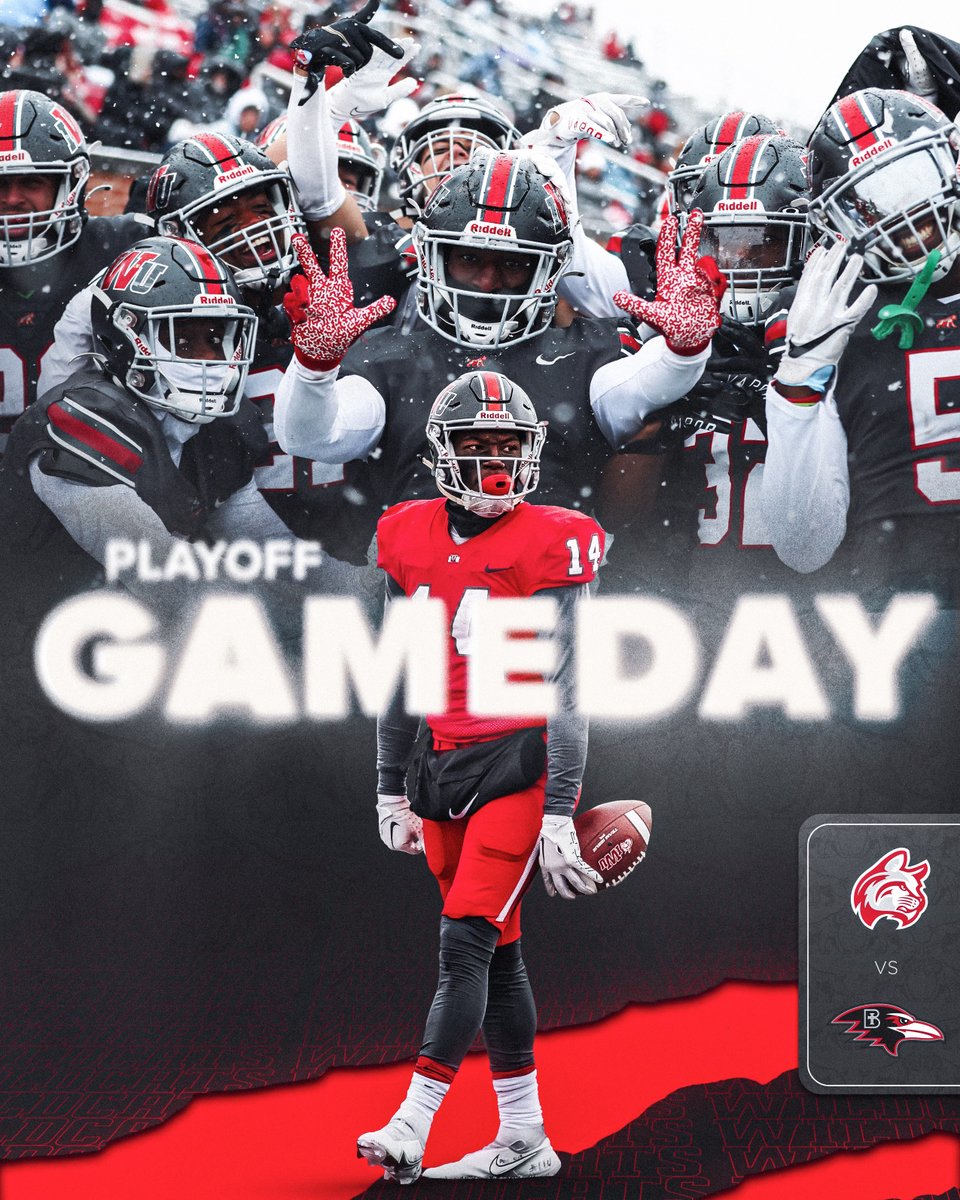 Indiana Wesleyan University Wildcats (@iwuwildcats) on Twitter photo One Shot, One Opportunity ๐
No. 5 <a href="/IndWesleyan_FB/">Indiana Wesleyan FB</a> ๐ No. 6 Benedictine
๐ NAIA FCS Quarterfinals
โฐ 12:00
๐ Marion, IN
๐ bit.ly/3T6ZHTL
๐บ bit.ly/3Tb8B2M
๐ป bit.ly/3EduWBU
๐ bit.ly/3SsvZHG
๐ฐ bit.ly/3GUFzR0
#BattleForTheRedBanner One Shot, One Opportunity ๐
No. 5 <a href="/IndWesleyan_FB/">Indiana Wesleyan FB</a> ๐ No. 6 Benedictine
๐ NAIA FCS Quarterfinals
โฐ 12:00
๐ Marion, IN
๐ bit.ly/3T6ZHTL
๐บ bit.ly/3Tb8B2M
๐ป bit.ly/3EduWBU
๐ bit.ly/3SsvZHG
๐ฐ bit.ly/3GUFzR0
#BattleForTheRedBanner