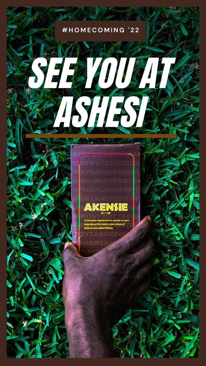 akensie_'s tweet photo. We cannot wait to showcase Akensie at @Ashesi’s Homecoming tomorrow!

See you all at Berekuso 😊 https://t.co/A1wR2rGfMq
