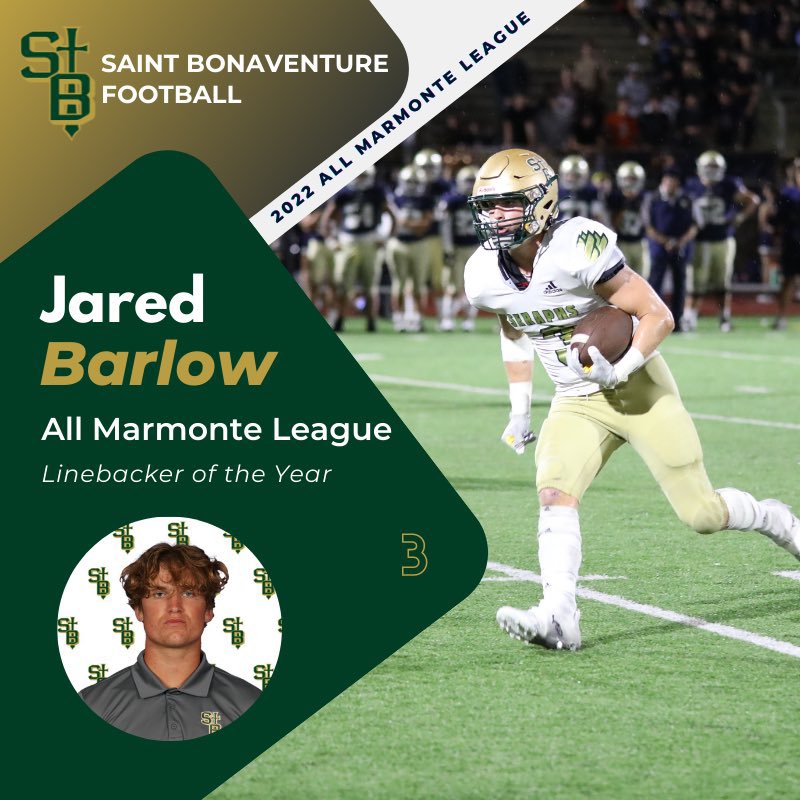 3⭐️ LB Jared Barlow tweet media