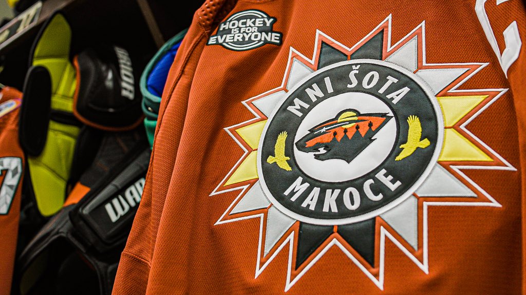 Minnesota Wild Celebrates Native American Heritage Day With Special Jerseys  - CBS Minnesota