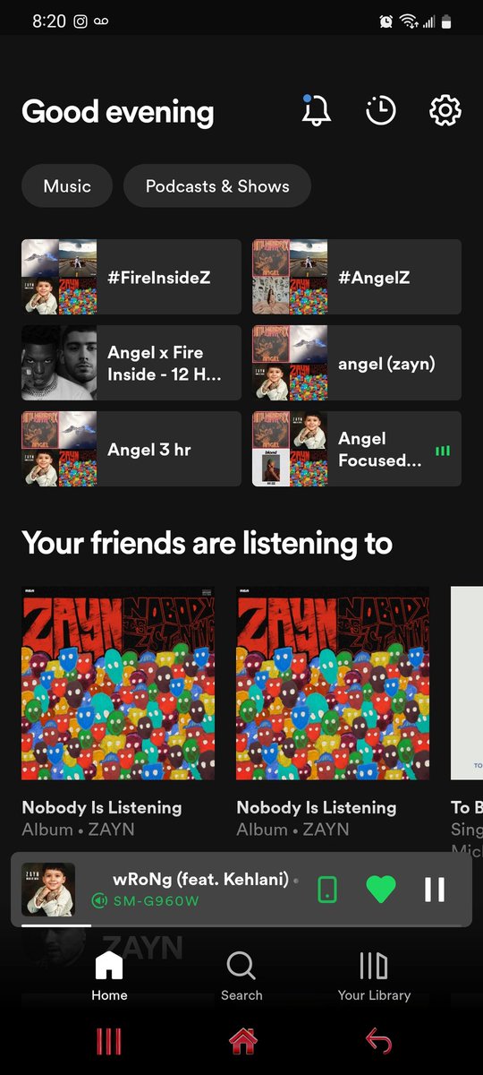 slyfox_19's tweet photo. Remember to keep switching up your playlists. Don't just stream from one #Angel #ZAYNXHENDRIX https://t.co/Ap3ZLywQfg