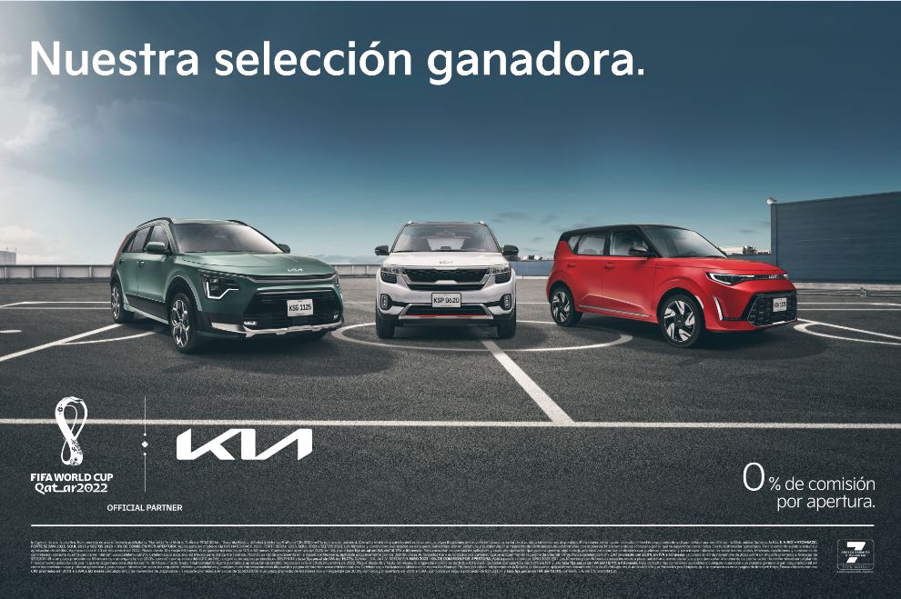 KiaAngelopolis's tweet photo. ¿Estás listo para ver mañana a nuestra selección ganadora?🇲🇽 🥳

Disfruta el mundial estrenando tu #Kia favorito con 0% de comisión por apertura.* 
Solicita tu cotización vía WhatsApp📲 con uno de nuestros asesores 😎

#Kia #LaSeleccionNosInspira

*Consulta términos y condiciones https://t.co/elA37leC16