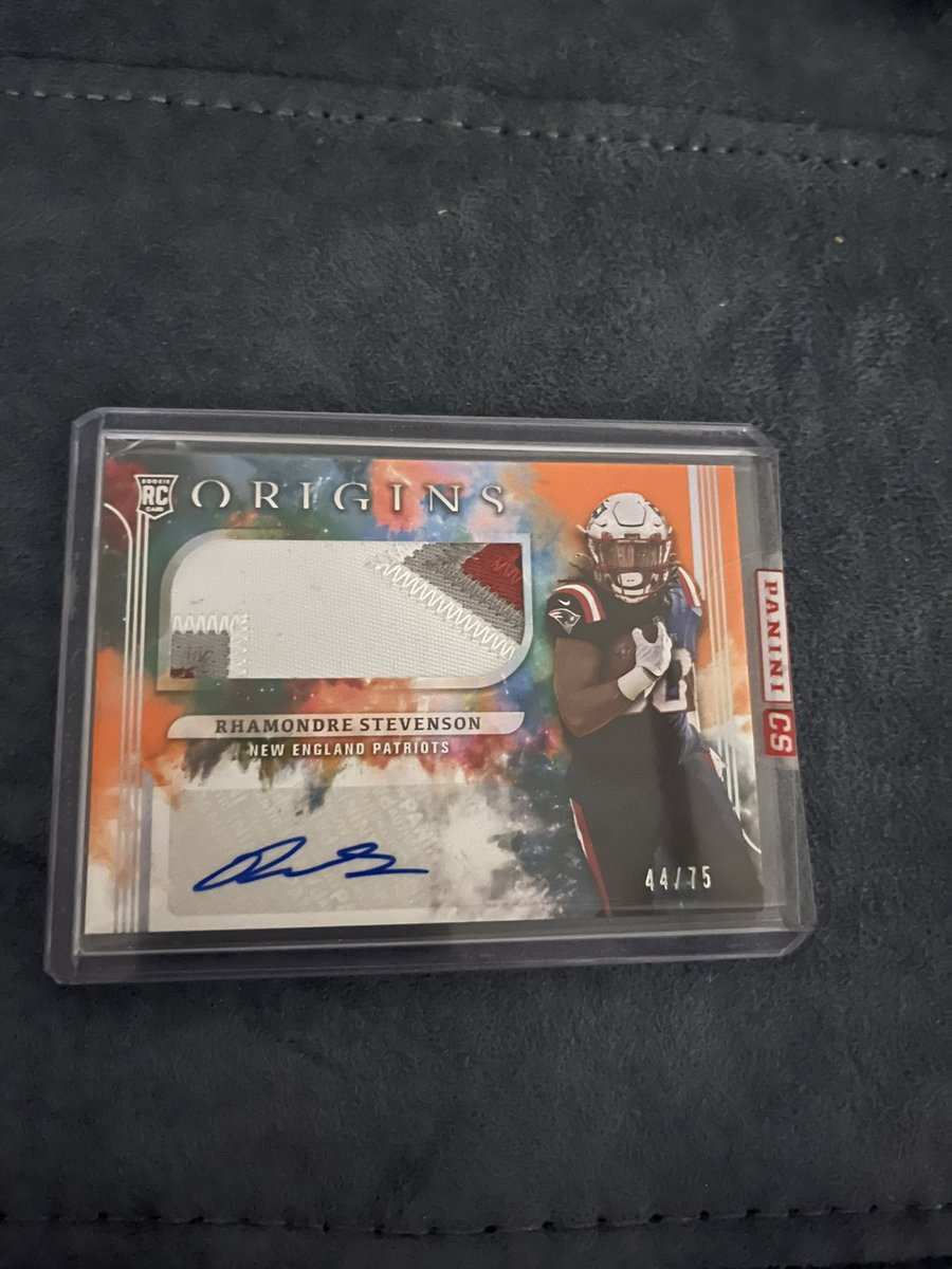 Finally got my redemption from last October, the patch itself makes it worth the wait. Thank you <a href="/PaniniAmerica/">Panini America</a>