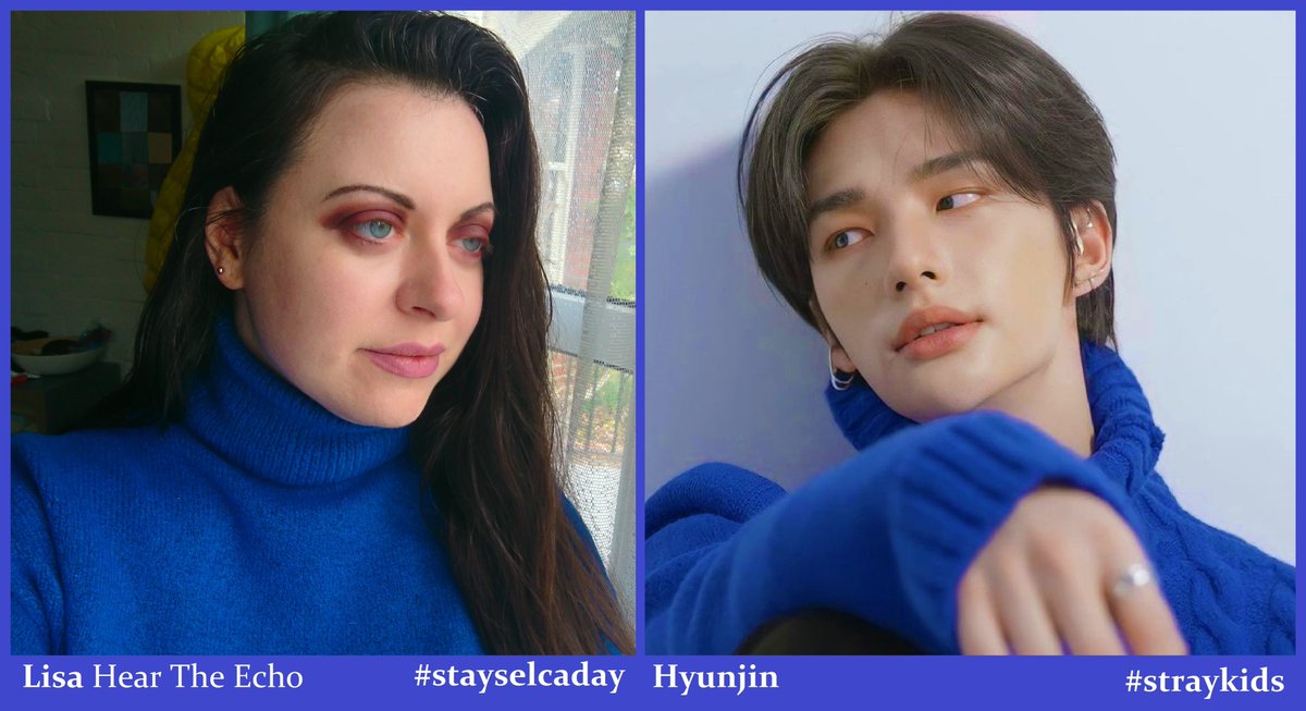 Lisaheartheecho's tweet photo. True blue 💙 @Stray_Kids #stayselcaday❤️ #stayselcaday #selca #hyunjin #스트레이키즈 #현진 #황현진 https://t.co/8vj1Irxfwt