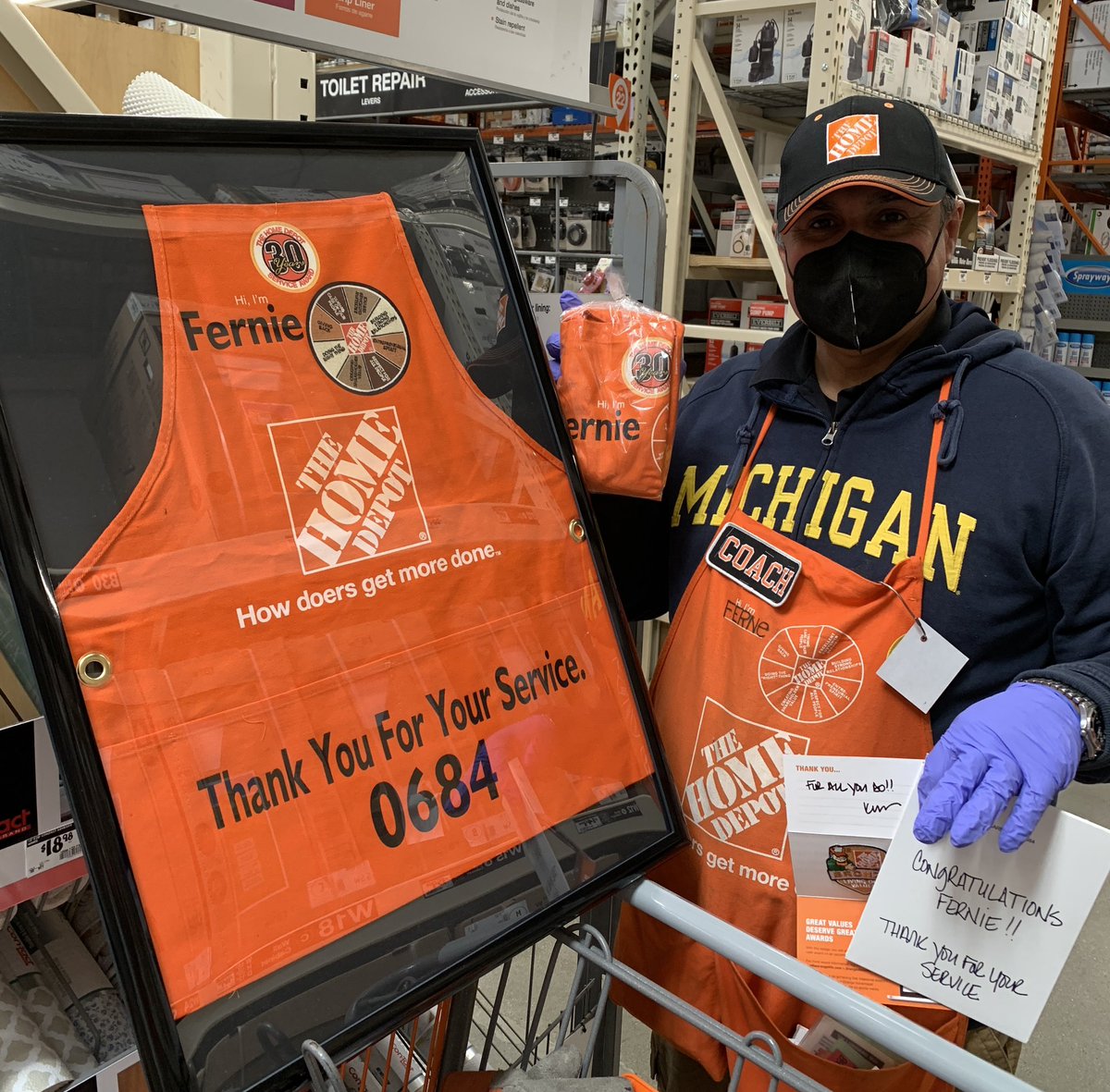 Kim (@kim_ramirez29) on Twitter photo 3️⃣0️⃣YEARS WOW!!!! Fernie THANK YOU for your years of service. We are blessed to have you here at The Mighty LM 🧡<a href="/matthew_THD/">MatthewCXM-(0684)</a> <a href="/robert_asm0684/">Robert Wilson</a> <a href="/jose_0684/">Jose Alfaro</a> <a href="/Adrian_ASM0684/">Adrian Barragan</a> <a href="/ChristinaT_THD/">Christina</a> @AshleyG0684 @Mary_0684 3️⃣0️⃣YEARS WOW!!!! Fernie THANK YOU for your years of service. We are blessed to have you here at The Mighty LM 🧡<a href="/matthew_THD/">MatthewCXM-(0684)</a> <a href="/robert_asm0684/">Robert Wilson</a> <a href="/jose_0684/">Jose Alfaro</a> <a href="/Adrian_ASM0684/">Adrian Barragan</a> <a href="/ChristinaT_THD/">Christina</a> @AshleyG0684 @Mary_0684
