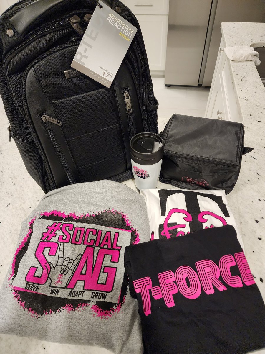 My new Social Swag just came in! Excited to be a part of the T-Force crew! 😁