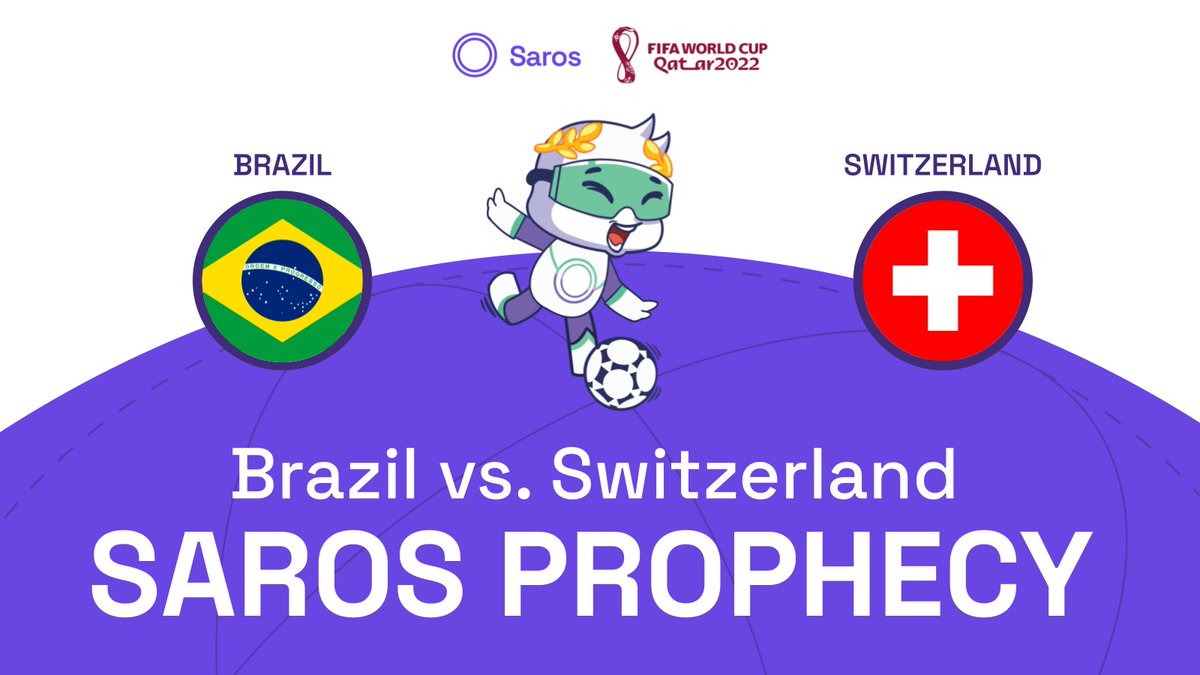 saros_xyz's tweet photo. 🇧🇷#Brazil vs 🇨🇭#Switzerland  

⚽️ Your take on the final score of this #FIFAWorldCup clash?  

❤️ + RT + Comment your answer 🤟🏼 

🏆 200 #C98 for the 3 fastest correct answers 🤑 https://t.co/DzvYXggKQ8