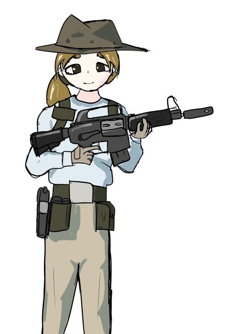「holster rifle」 illustration images(Latest)