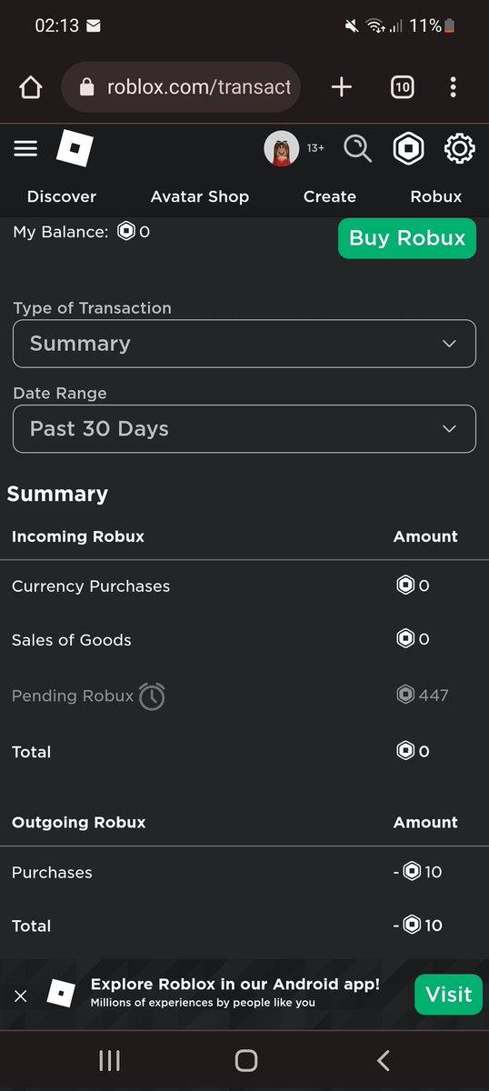 ennalaee's tweet photo. #kairasproofs trusted <3 i gave her 8k adopt me bucks, she gave me 180 rbx w tax (it says 447 bc i already had some robux pending). she is really trusted, thank you so much<3 https://t.co/wrQihYwohc