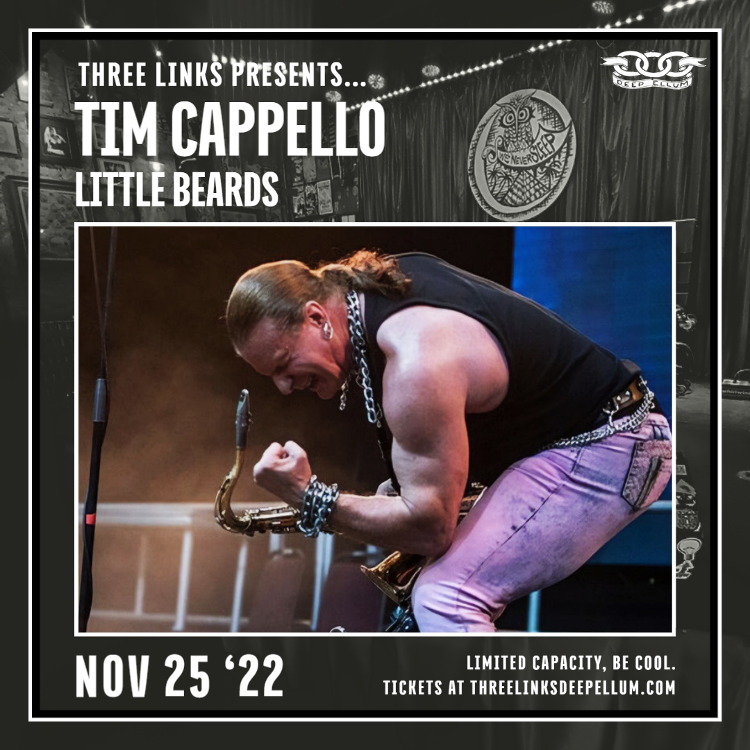 3LinksDeepEllum's tweet photo. Do you still believe?? Doors at 7 tonight for Tim Capello with special guests Little Beards!
#timcapello @littlebeardstx https://t.co/tYCtZ5IpM1