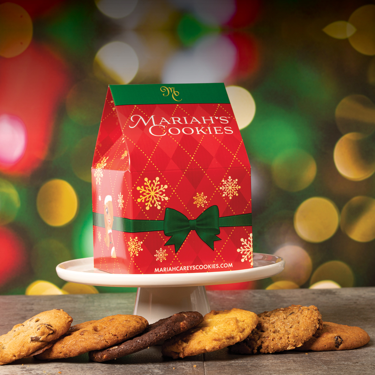 Introducing Mariah's Cookies Limited Edition Holiday Box! Order now while supplies last! 🎁