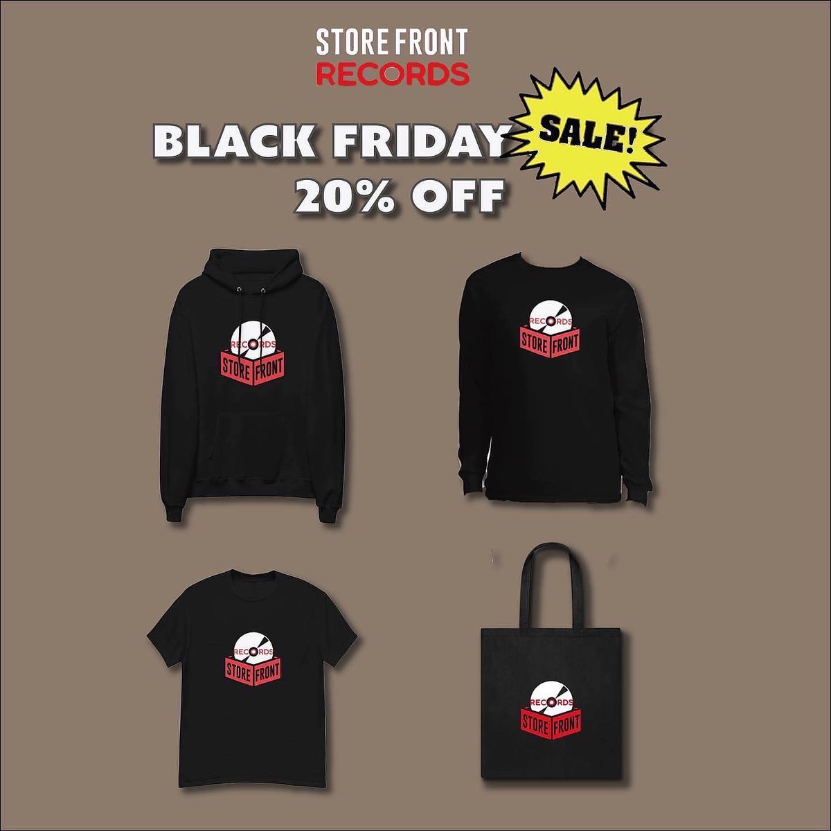 storefrontrecs's tweet photo. The Storefront Records Black Friday Sale is live! We’re going to run it through Small Business Saturday and Cyber Monday! Give the gift of funk to your loved ones, friends, and family. Head over to https://t.co/bK8J2yrVaK .
#StorefrontRecords
#BlackFriday
#SmallBusinessSaturday https://t.co/waPtxCYYaB