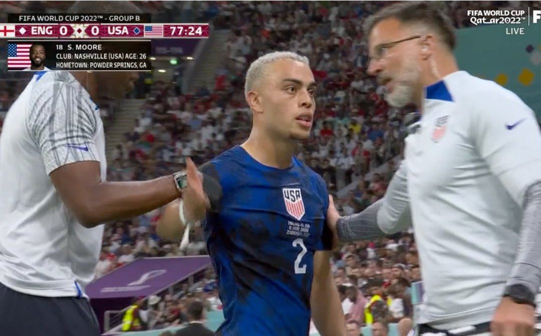 BREAKING: USA defender Dest has been arrested by Qatar officials over alleged theft in the hotel room after the #USAvENG game.Checking on his pockets,he only had sterling