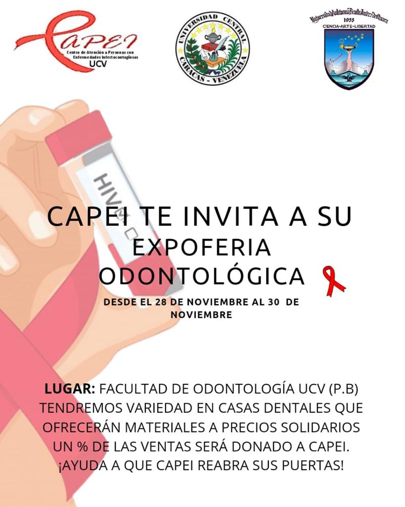 FacOUCV's tweet photo. El Centro de Atención a Pacientes con Enfermedades Infectocontagiosas, CAPEI, realizará varias jornadas la próxima semana. Aquí información sobre las mismas para los interesados.

#UCV #odontologia https://t.co/TSxmMWtw79