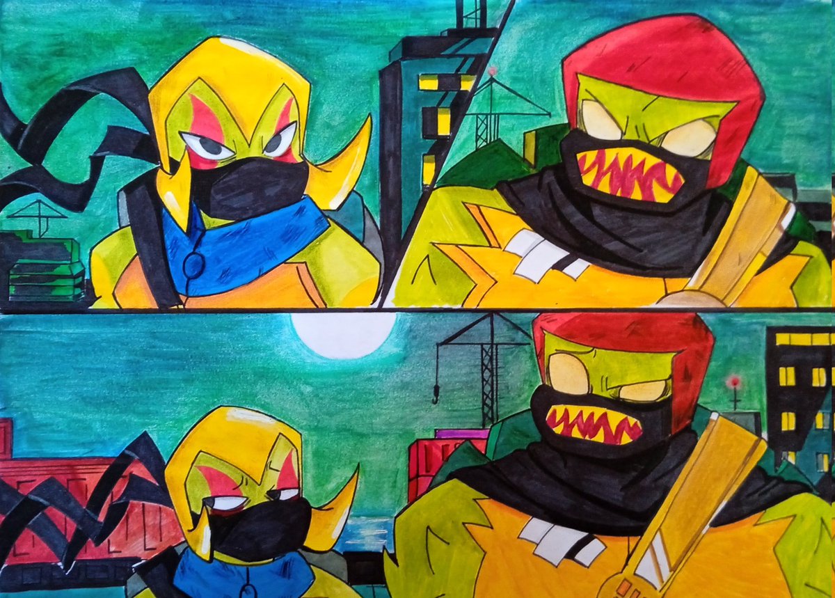 AllebasiW's tweet photo. Oh..boy...😅✍️❤️💙
#MvsM
#lfls
#RiseoftheTMNT 
#RiseoftheTMNTSeason3 https://t.co/HdpkCOwor6