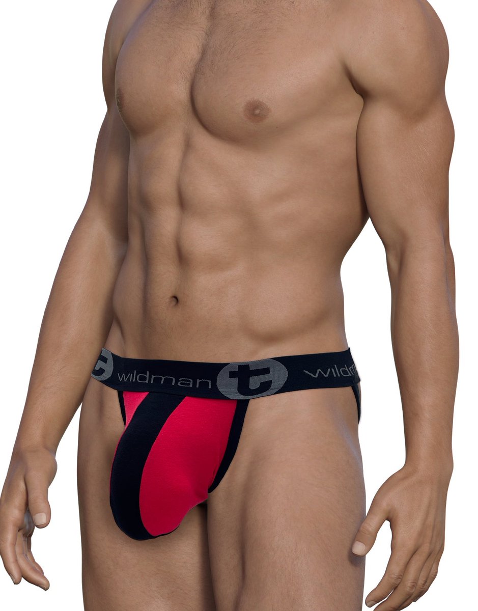 New WildmanT Modal Thongs &amp; Cotton Jockstrap BIG BOY POUCH. Need more room...you got it with WildmanT. malestromonline.com/collections/Wi… #bigboypouch #undies #underwears #jockstrap #thongs #gay #mensday
